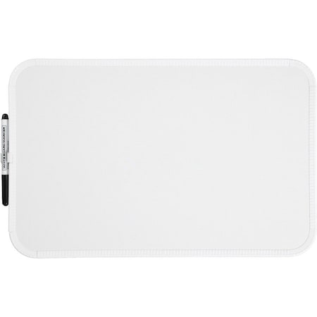 Lorell Markerboard, Melamine Surface, 11"x17", White LLR75621